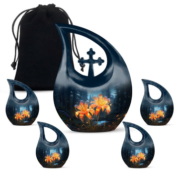 Large Urn With 4 Keepsake