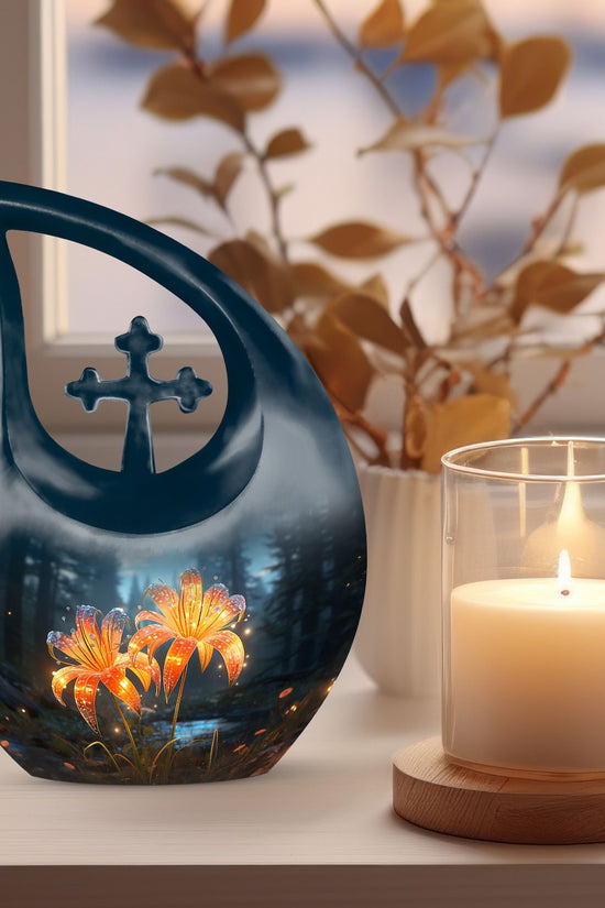 Lilly Urns For Ashes - Keepsake Urns For Human Ashes Urn