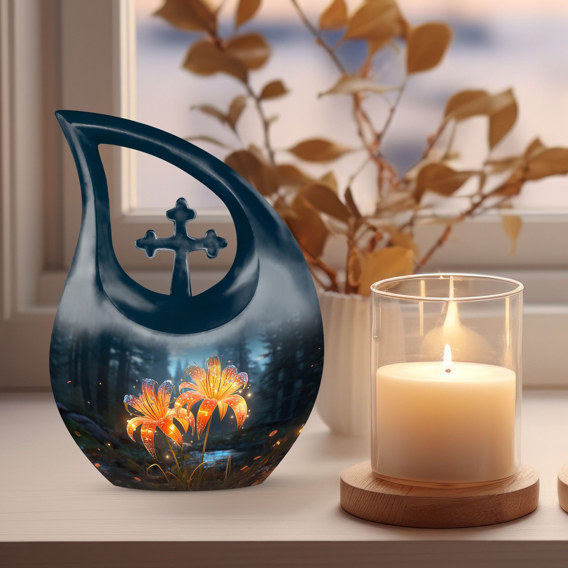 Lilly Urns For Ashes - Keepsake Urns For Human Ashes Urn