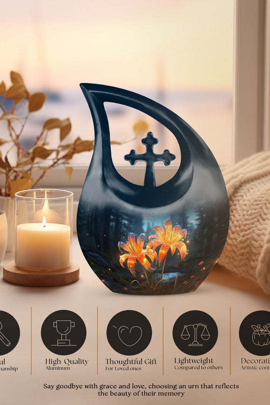Lilly Urns For Ashes - Keepsake Urns For Human Ashes Urn
