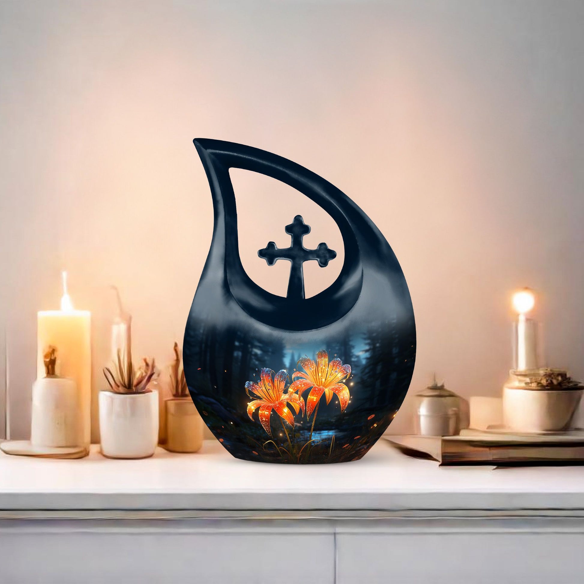 Lilly Urns For Ashes - Keepsake Urns For Human Ashes Urn