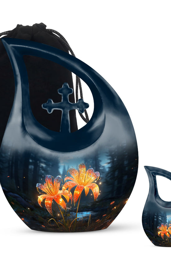 Lilly Urns For Ashes - Keepsake Urns For Human Ashes Urn