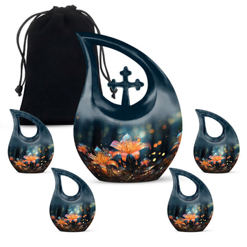 Large Urn With 4 Keepsake