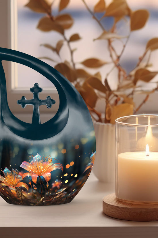 Lilly Urns For Ashes - Keepsake Urn For Sharing Human Ashes