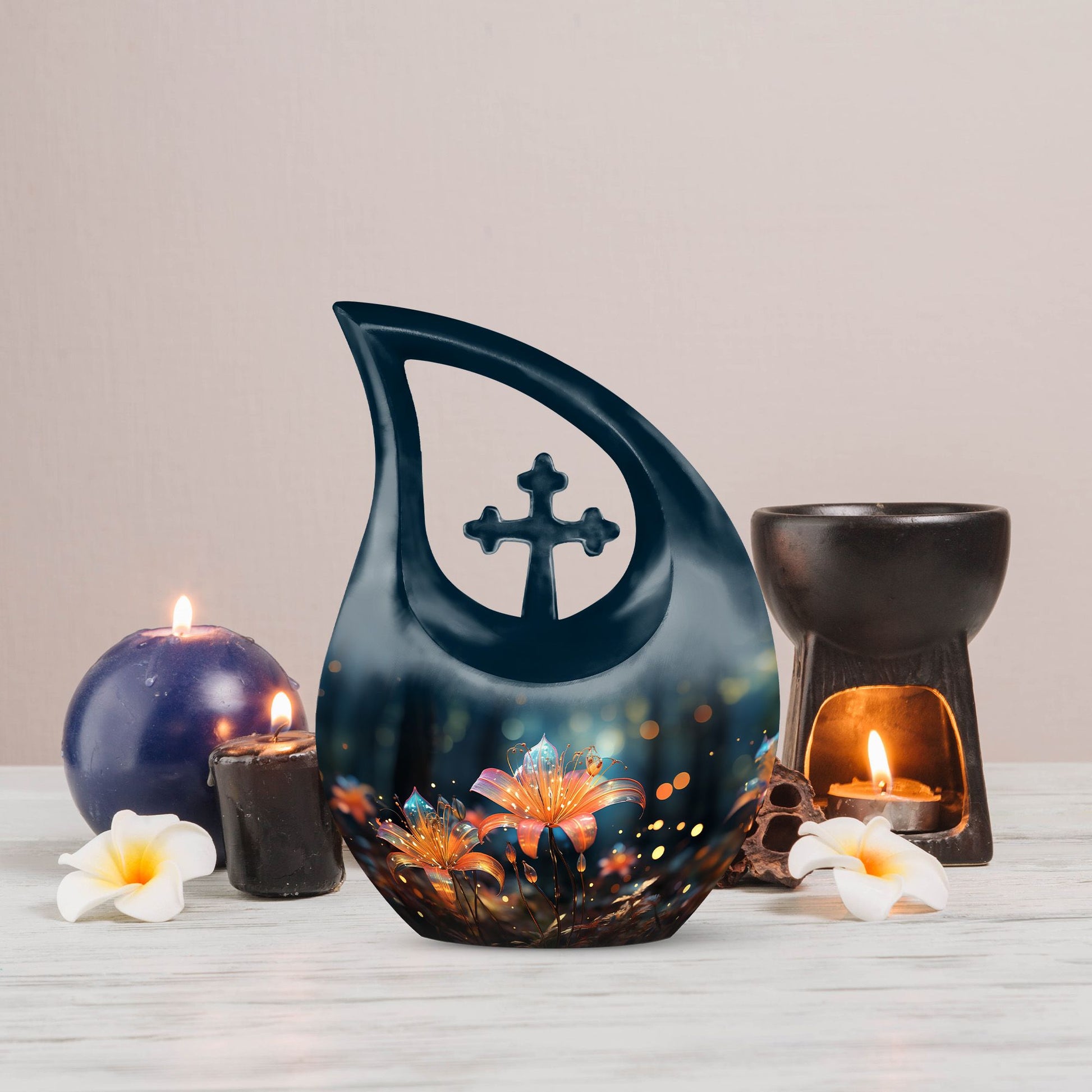 Lilly Urns For Ashes - Keepsake Urn For Sharing Human Ashes