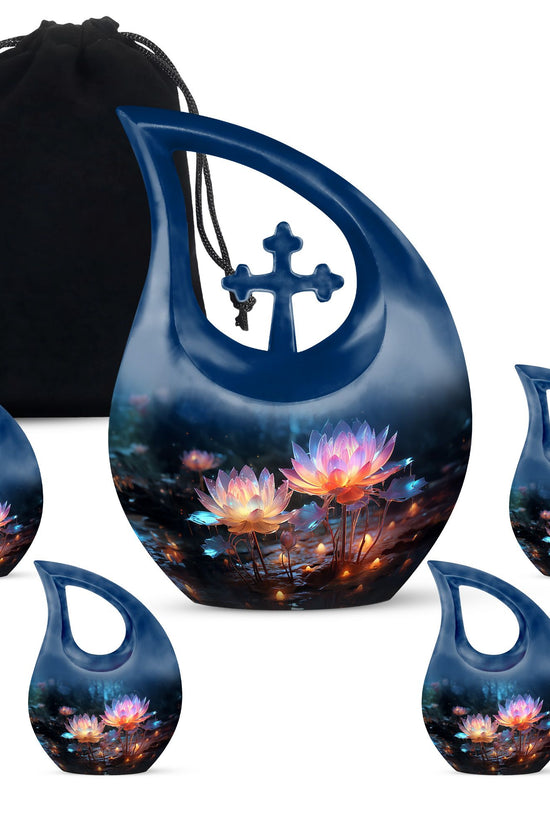 Lilly Urns For Ashes - Memorial Keepsakes For Ashes Urn