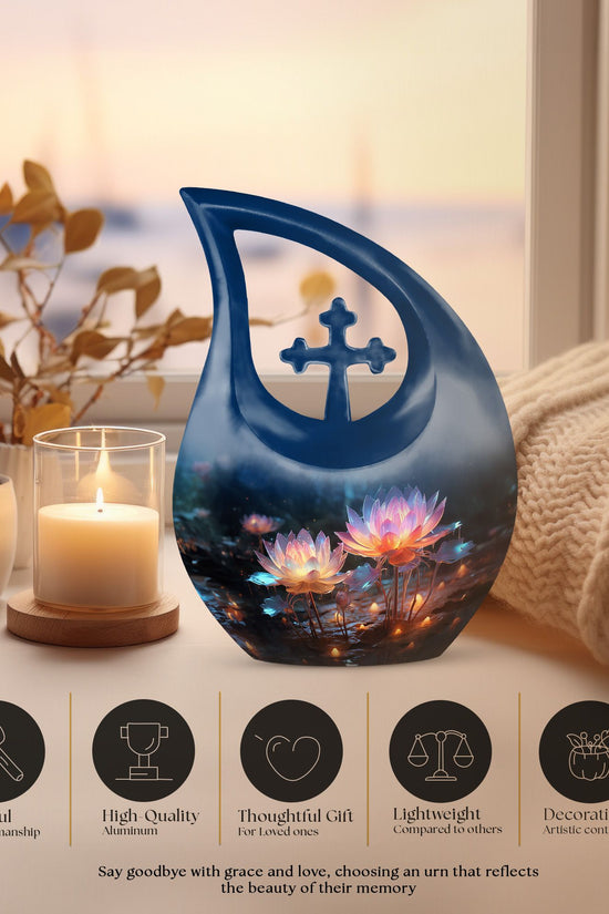 Lilly Urns For Ashes - Memorial Keepsakes For Ashes Urn