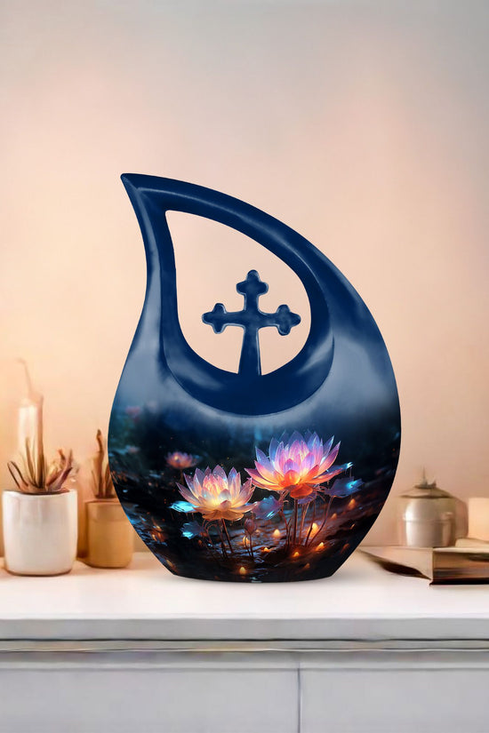 Lilly Urns For Ashes - Memorial Keepsakes For Ashes Urn