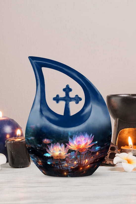 Lilly Urns For Ashes - Memorial Keepsakes For Ashes Urn