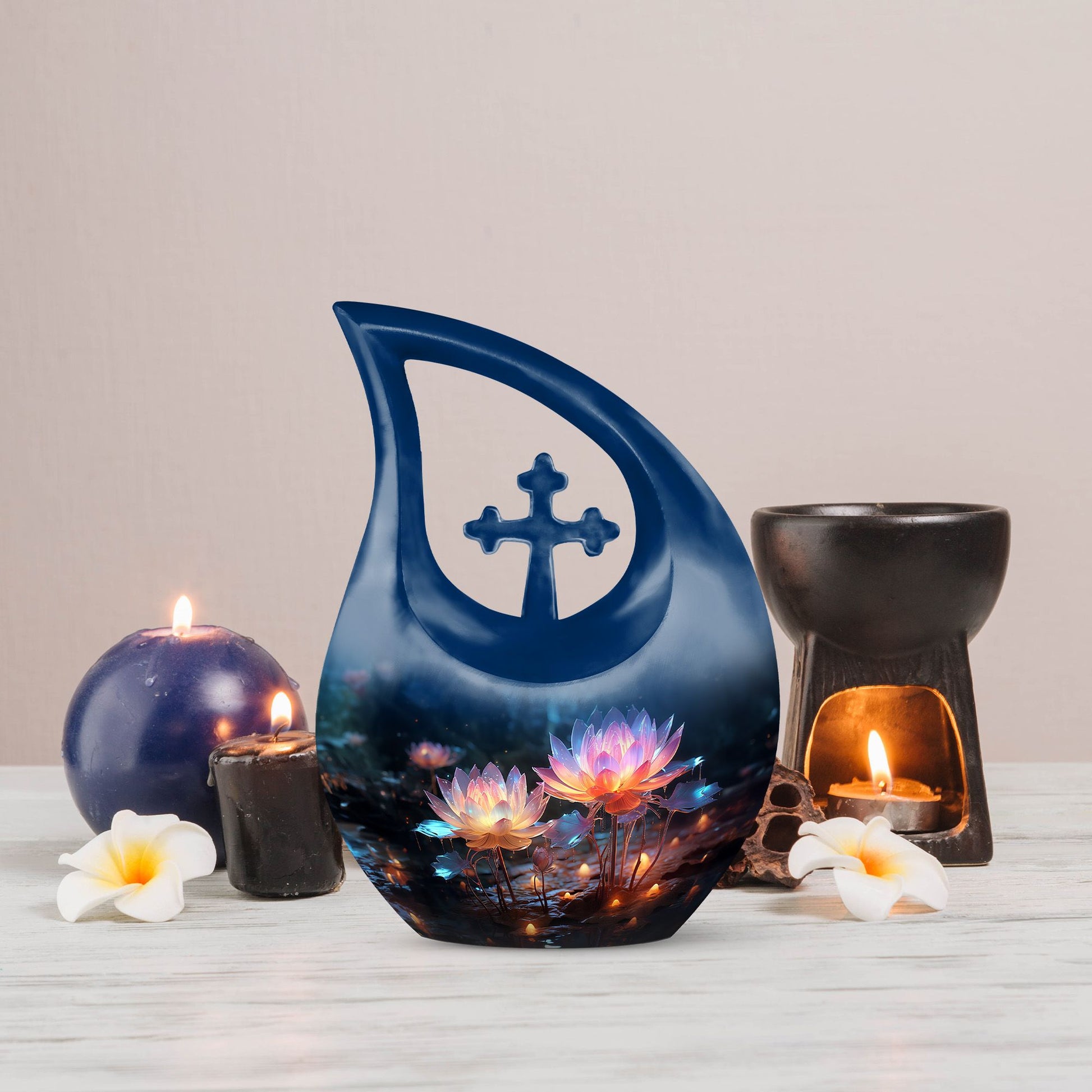 Lilly Urns For Ashes - Memorial Keepsakes For Ashes Urn