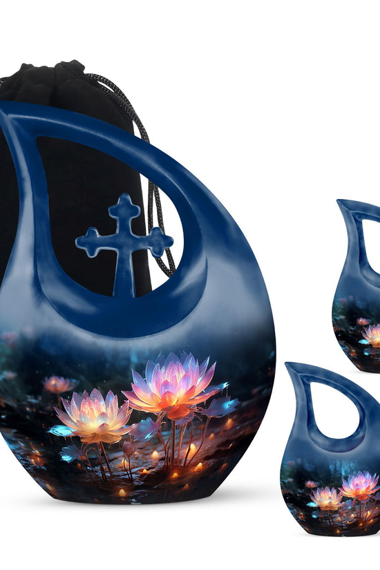 Lilly Urns For Ashes - Memorial Keepsakes For Ashes Urn
