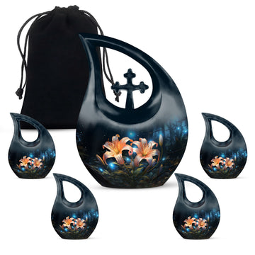 Large Urn With 4 Keepsake