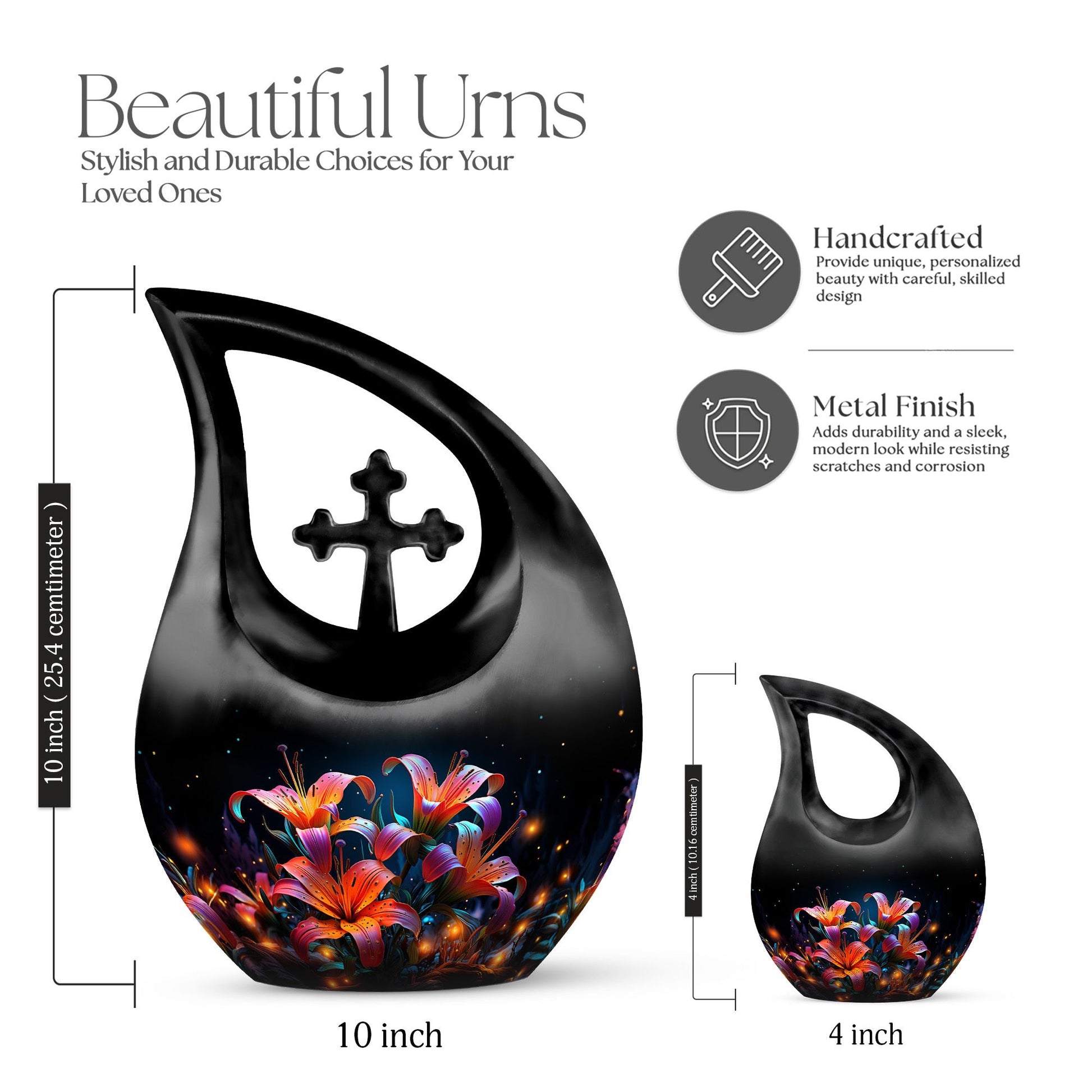 Lilly Urns For Ashes - Mini Urns For Human Ashes Urn