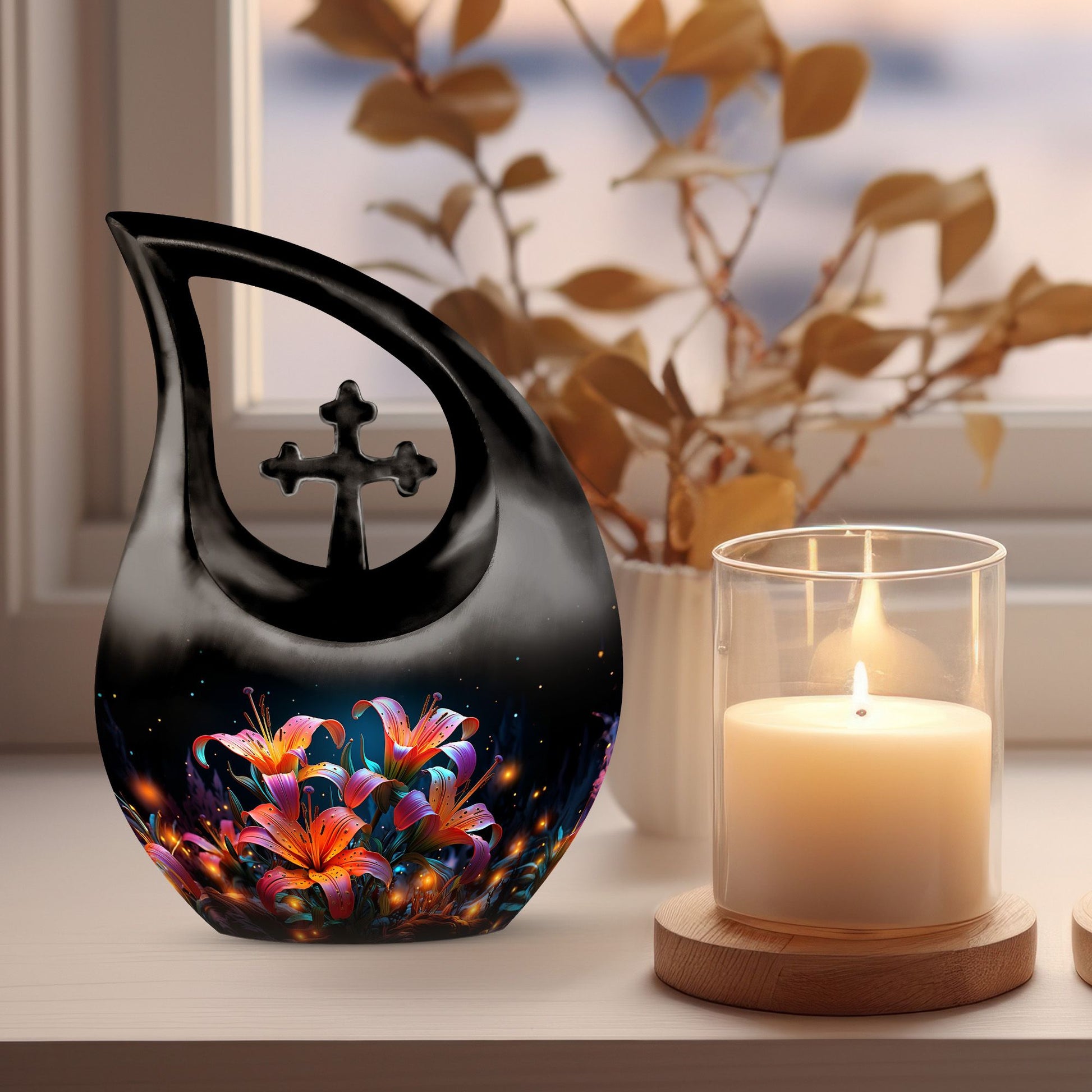 Lilly Urns For Ashes - Mini Urns For Human Ashes Urn