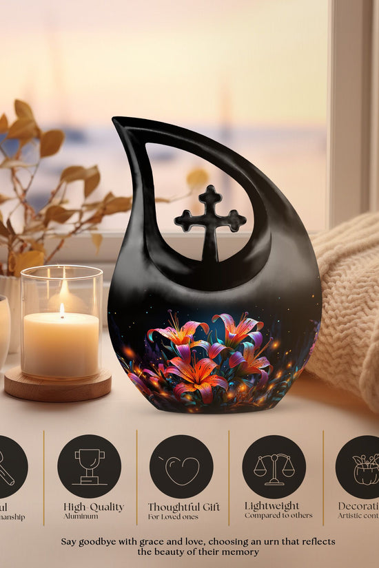 Lilly Urns For Ashes - Mini Urns For Human Ashes Urn