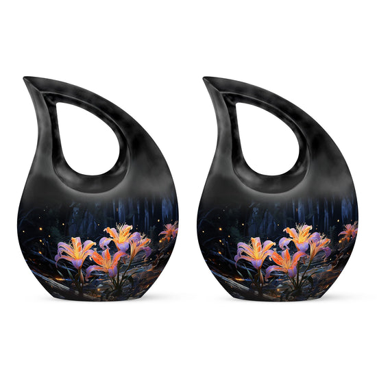 Lilly Urns For Ashes - Mini Urns For Sharing Ashes Urn