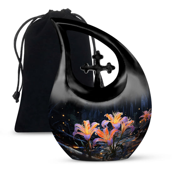 Lilly Urns For Ashes - Mini Urns For Sharing Ashes Urn