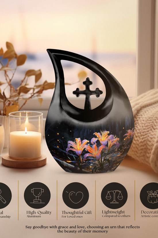 Lilly Urns For Ashes - Mini Urns For Sharing Ashes Urn