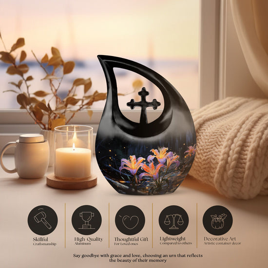 Lilly Urns For Ashes - Mini Urns For Sharing Ashes Urn