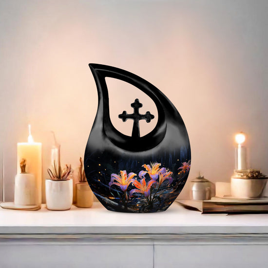 Lilly Urns For Ashes - Mini Urns For Sharing Ashes Urn