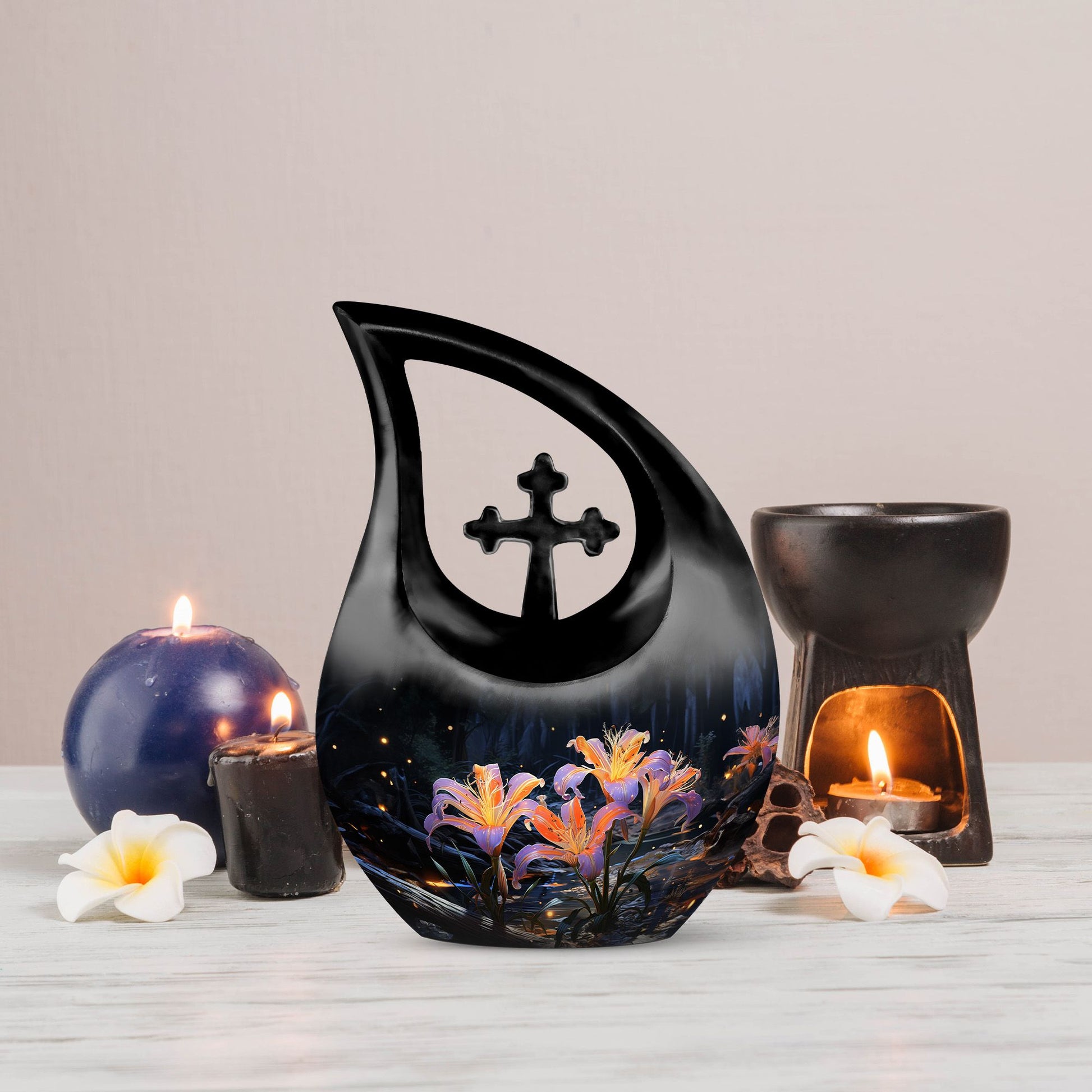 Lilly Urns For Ashes - Mini Urns For Sharing Ashes Urn