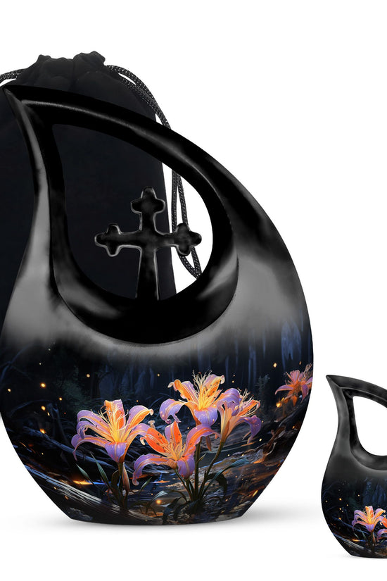 Lilly Urns For Ashes - Mini Urns For Sharing Ashes Urn