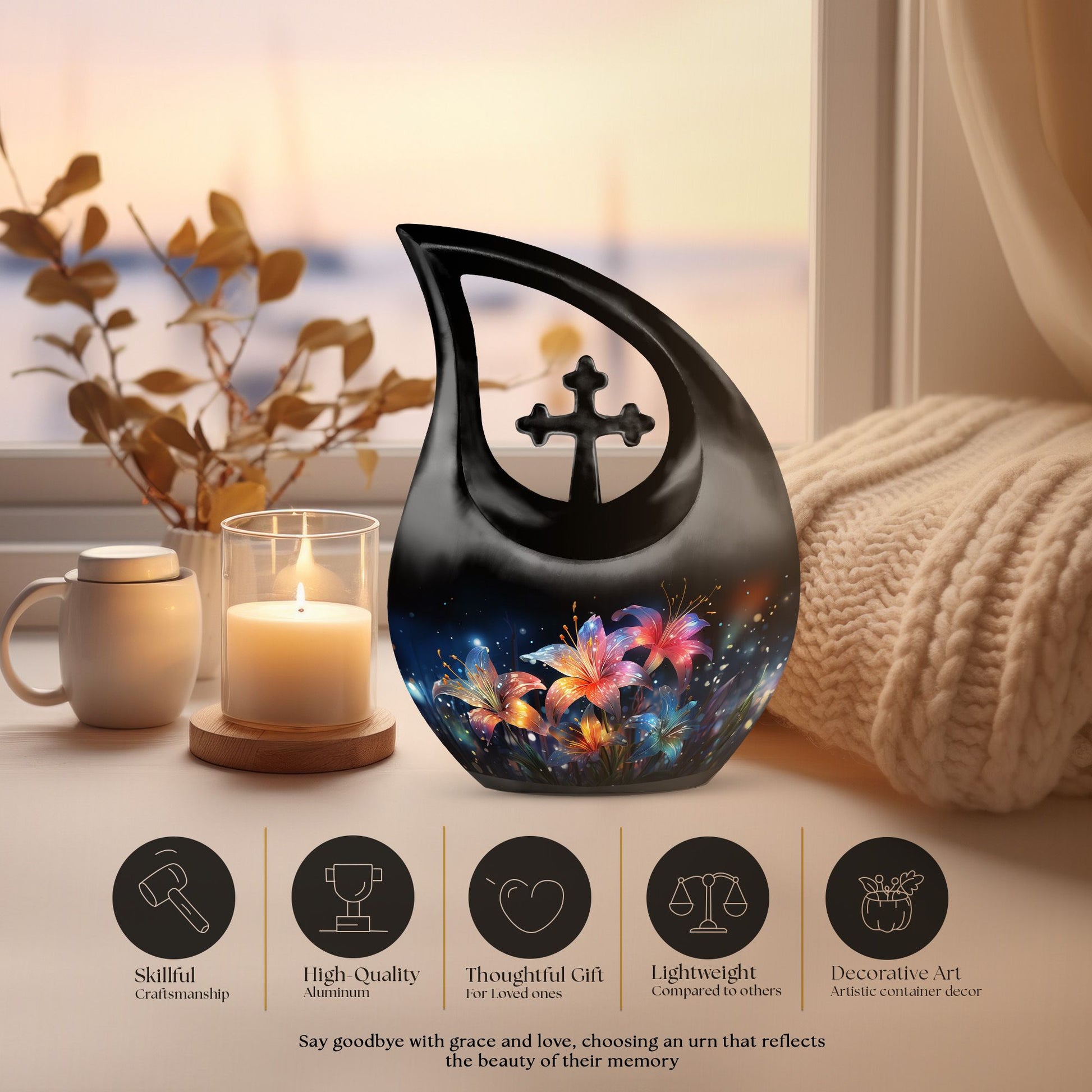 Lilly Urns For Ashes - Mini Urns For Ashes Urn