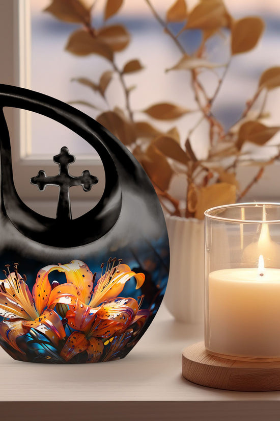 Lilly Urns For Ashes - Mini Urns For Decor Urn