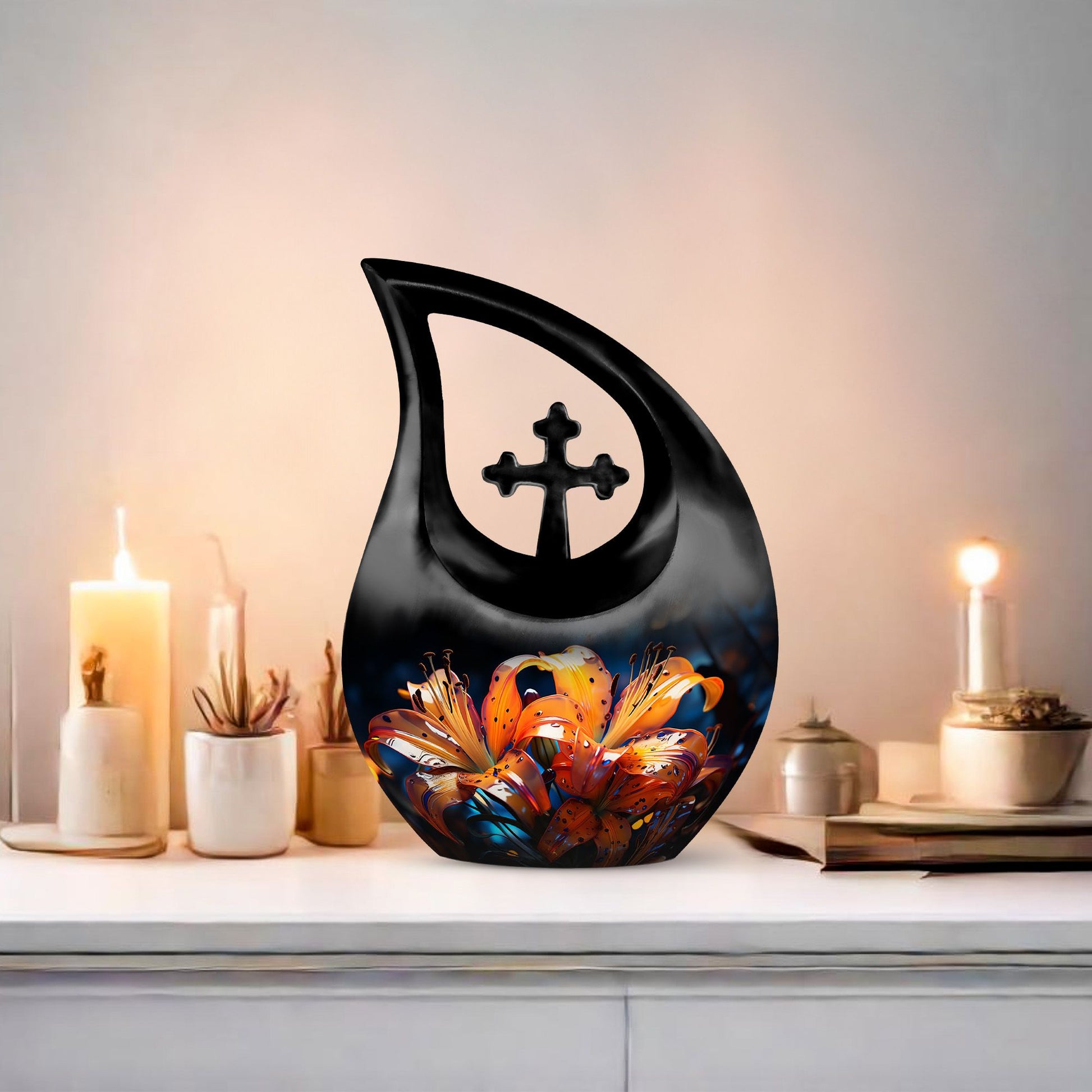 Lilly Urns For Ashes - Mini Urns For Decor Urn