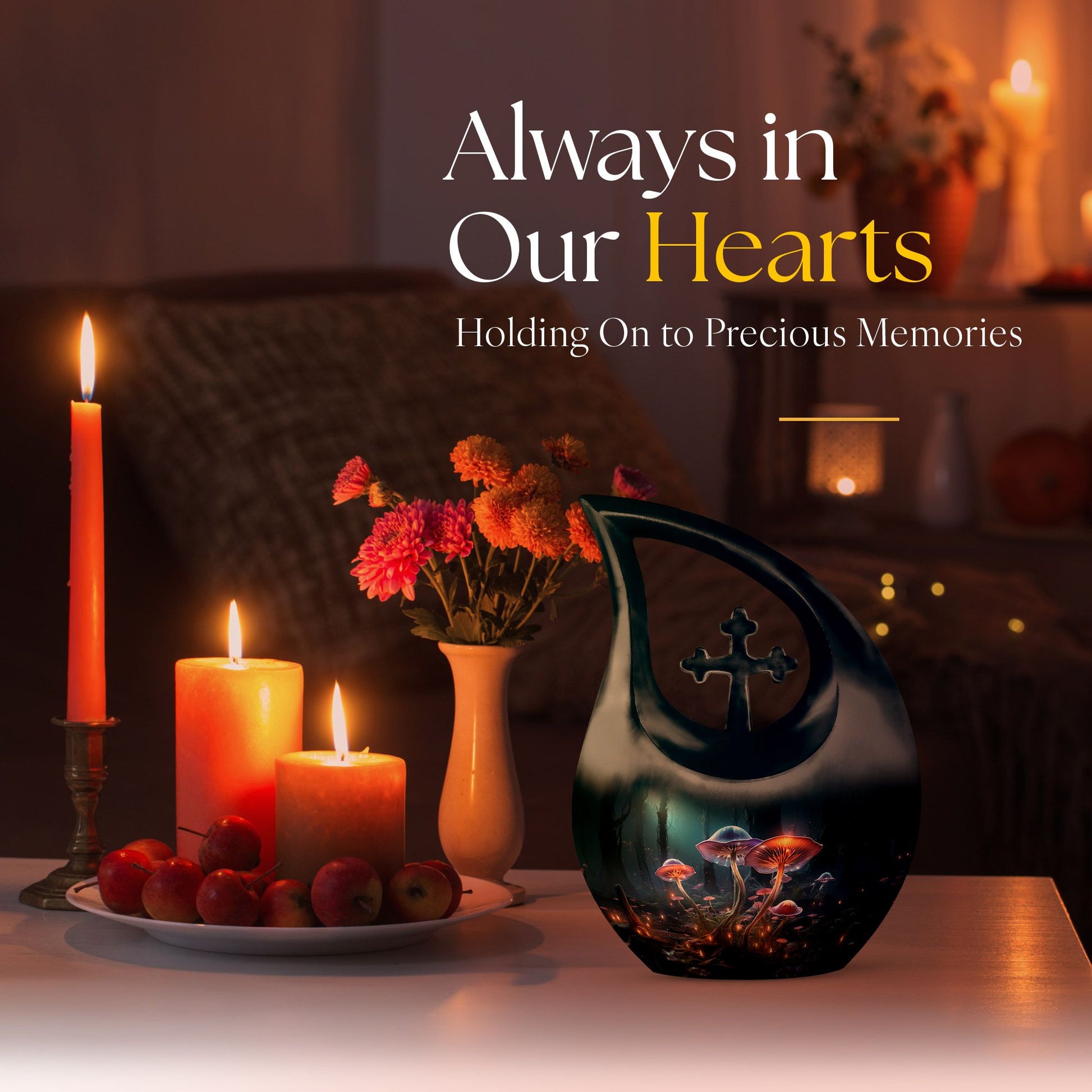 Lilly Urns For Ashes - Miniature Urns For Human Ashes Urn