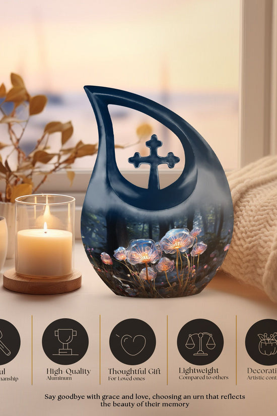 Rose Urns For Ashes - Mini Urns For Human Ashes Mom Urn