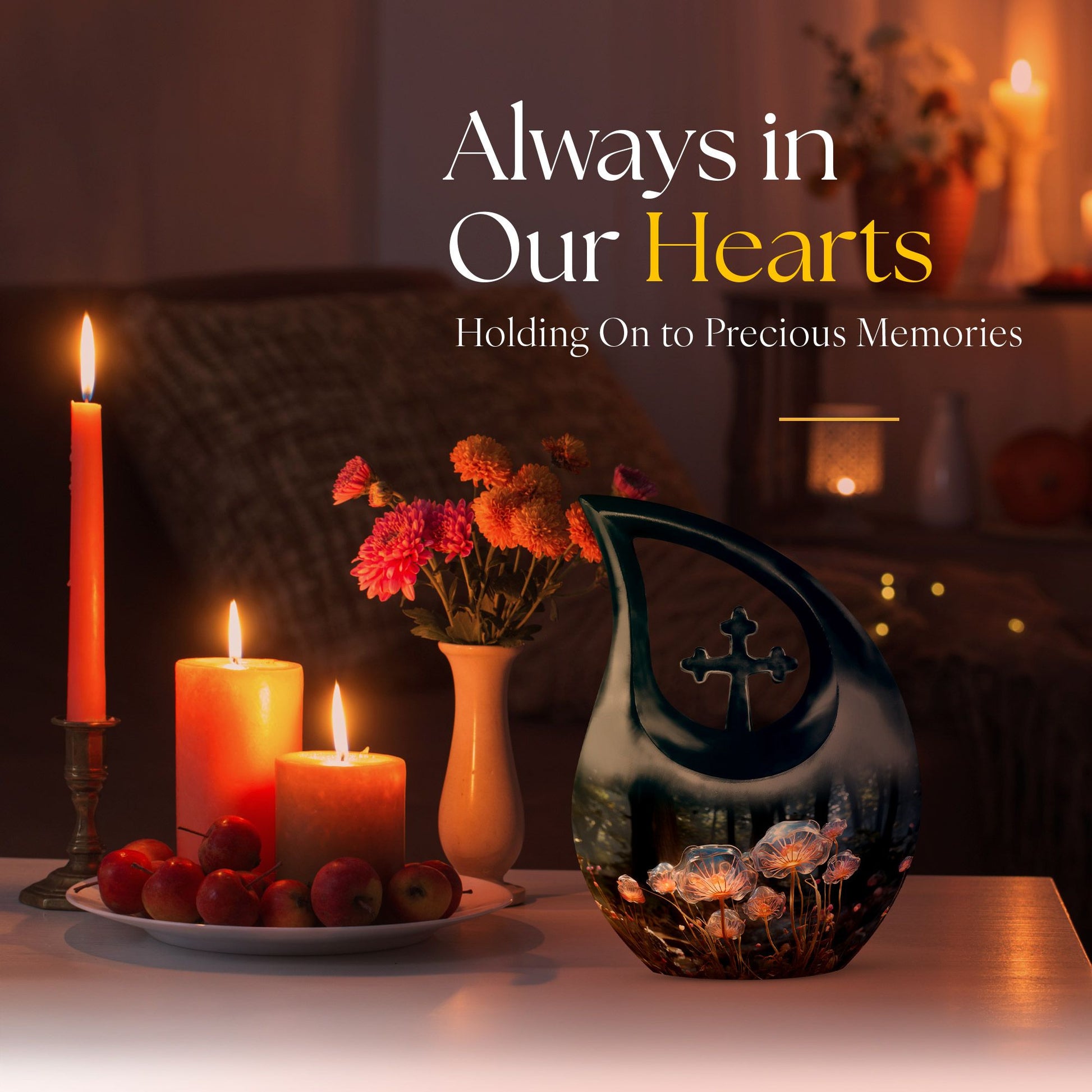 Rose Urns For Ashes - Mini Urns For Human Ashes Mom Urn