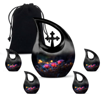 Large Urn With 4 Keepsake