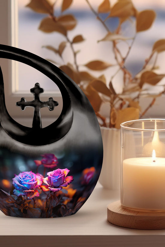 Rose Urns For Ashes - Mini Urns For Human Ashes Dad Urn