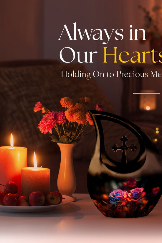 Rose Urns For Ashes - Mini Urns For Human Ashes Dad Urn