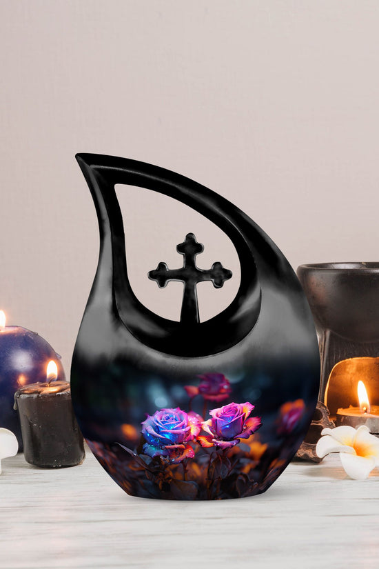 Rose Urns For Ashes - Mini Urns For Human Ashes Dad Urn