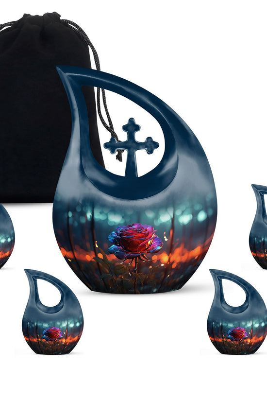 Rose Urns For Ashes - Mini Keepsake Urns For Human Ashes Urn