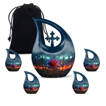 Large Urn With 4 Keepsake