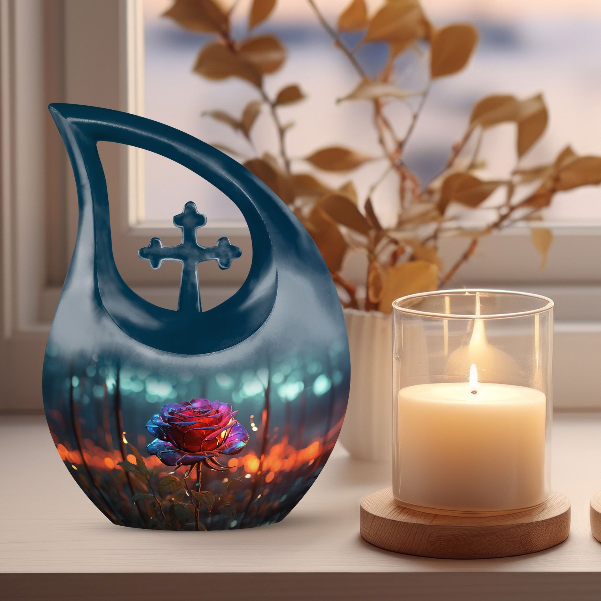 Rose Urns For Ashes - Mini Keepsake Urns For Human Ashes Urn