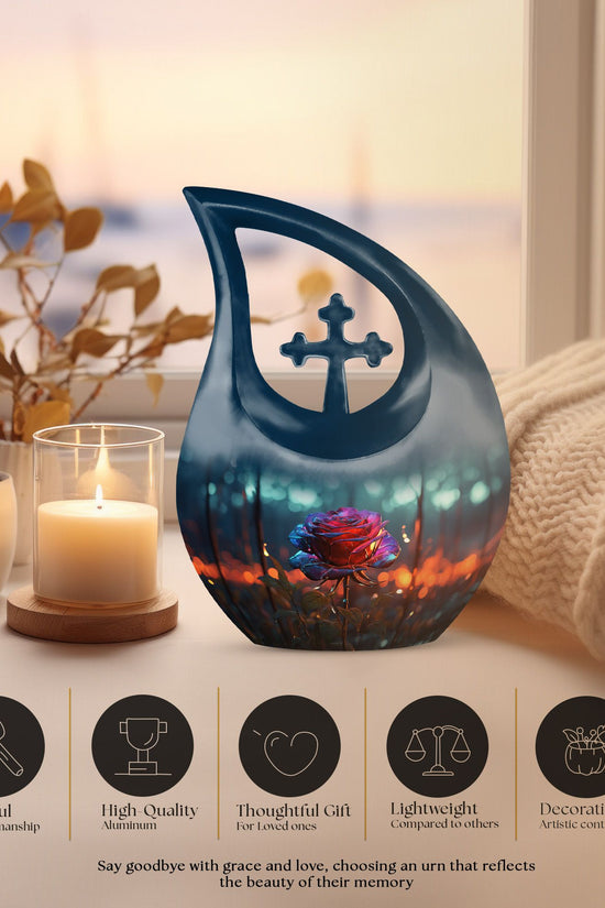 Rose Urns For Ashes - Mini Keepsake Urns For Human Ashes Urn