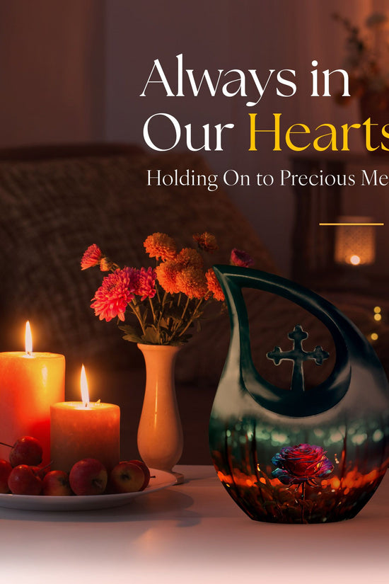 Rose Urns For Ashes - Mini Keepsake Urns For Human Ashes Urn