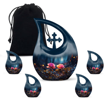 Large Urn With 4 Keepsake