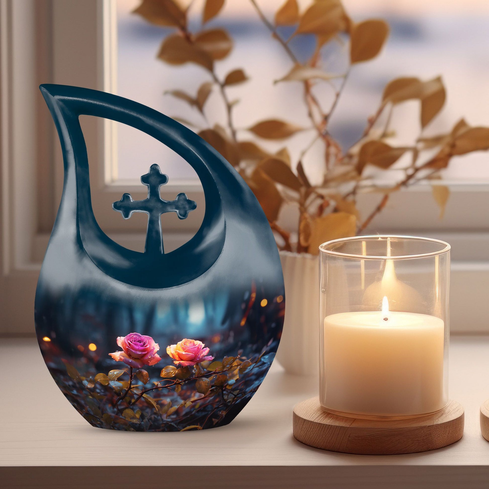 Rose Urns For Ashes - Mini Keepsake Urns