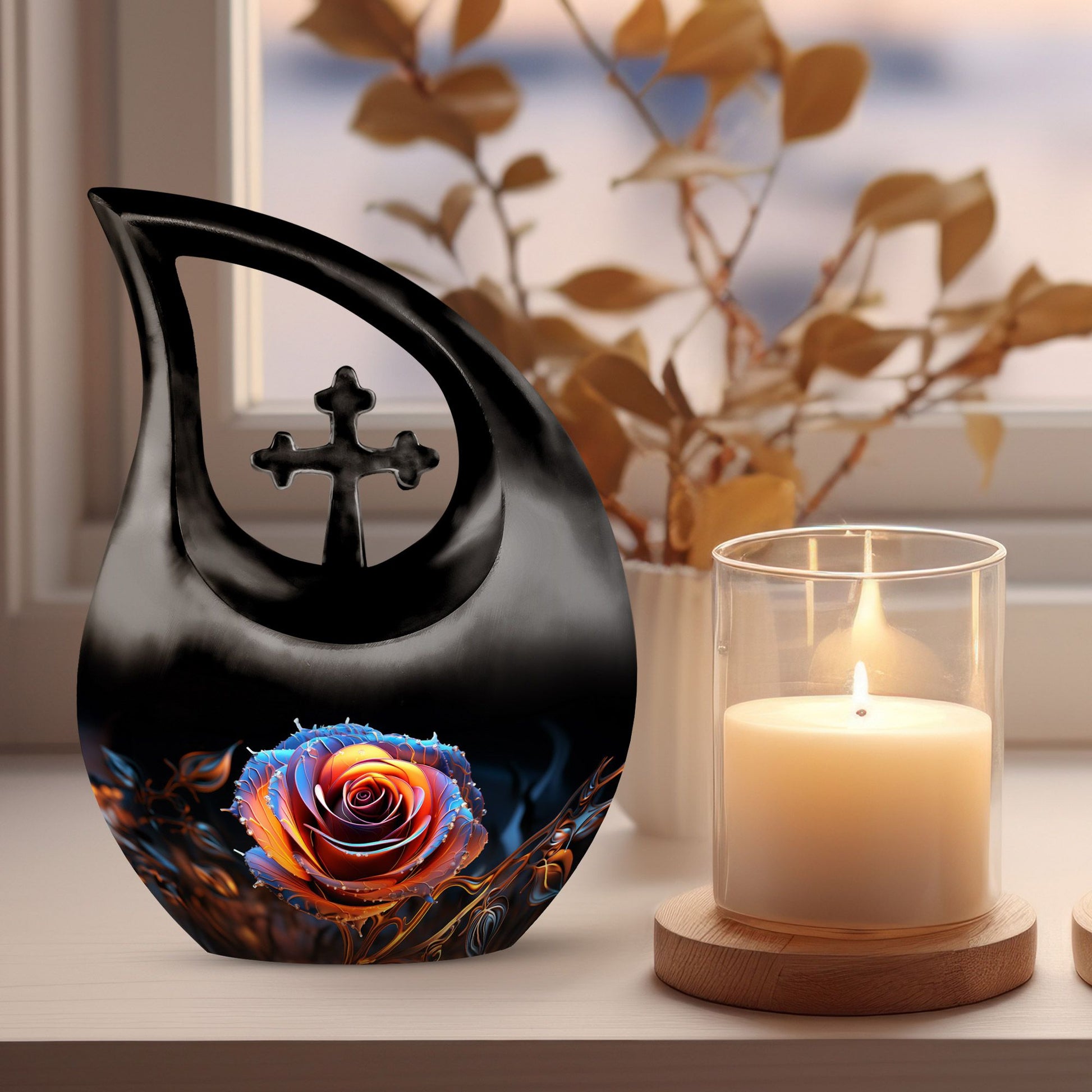 Rose Urns For Ashes - Mini Urns For Human Ashes Keepsake Urn