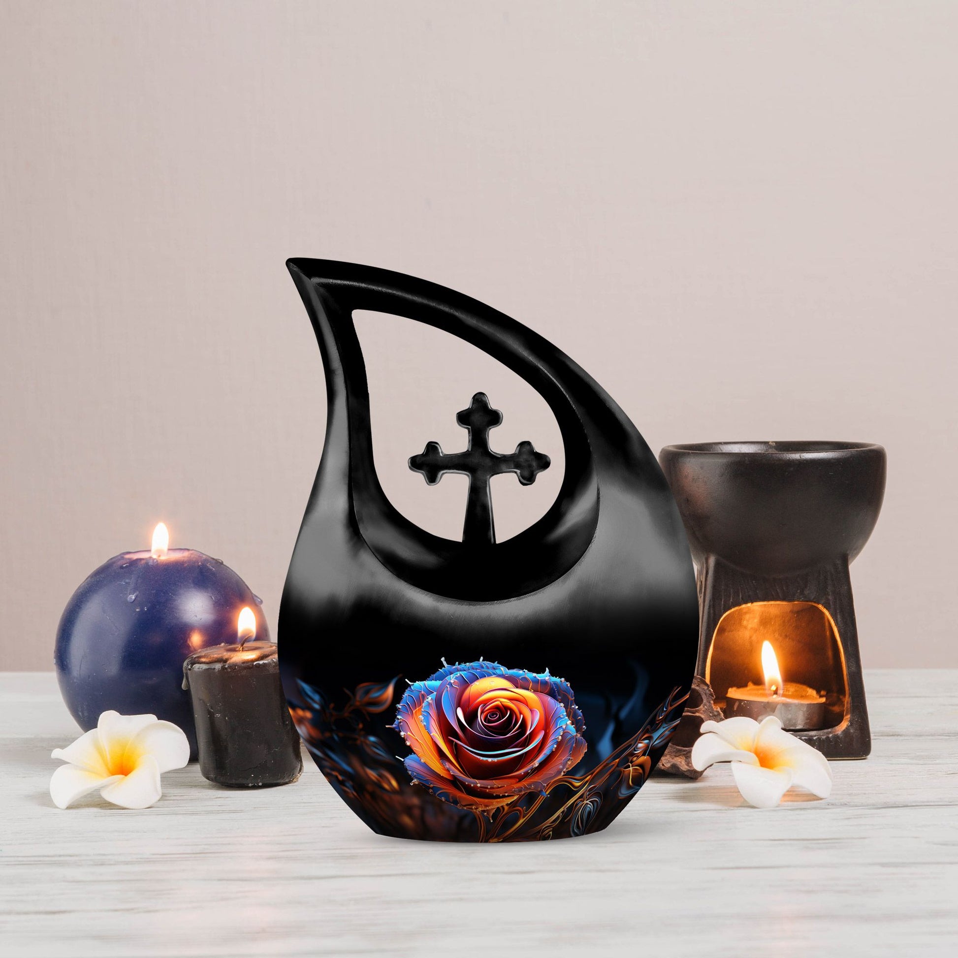 Rose Urns For Ashes - Mini Urns For Human Ashes Keepsake Urn