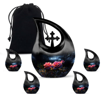 Large Urn With 4 Keepsake