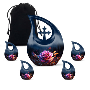 Large Urn With 4 Keepsake
