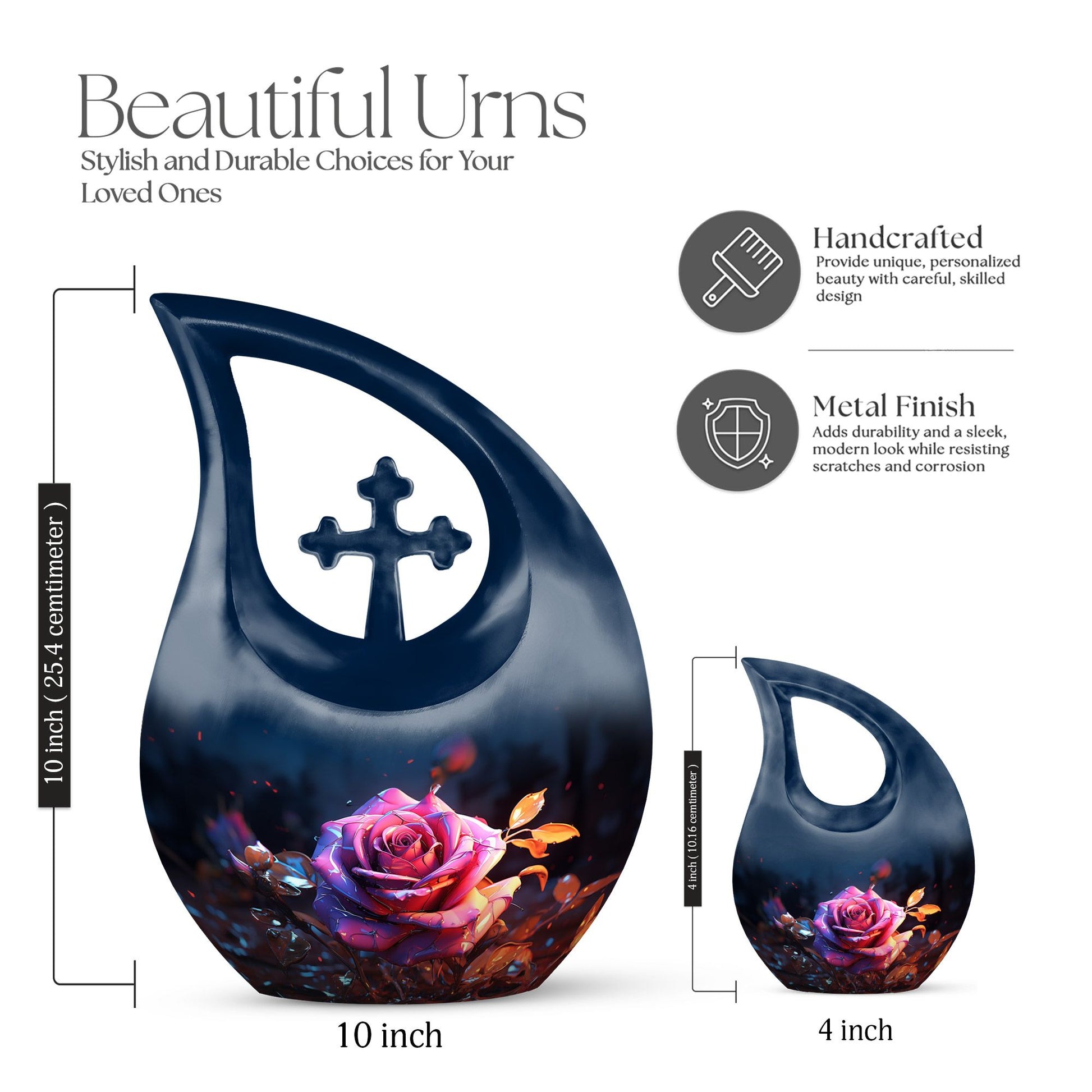Rose Urns For Ashes - Keepsake Mini Urns