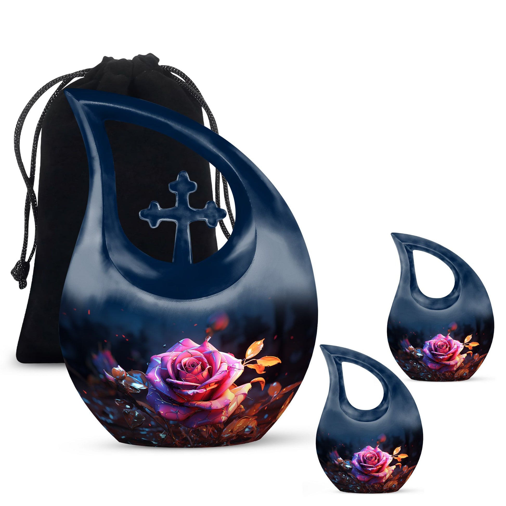 Rose Urns For Ashes - Keepsake Mini Urns Urn