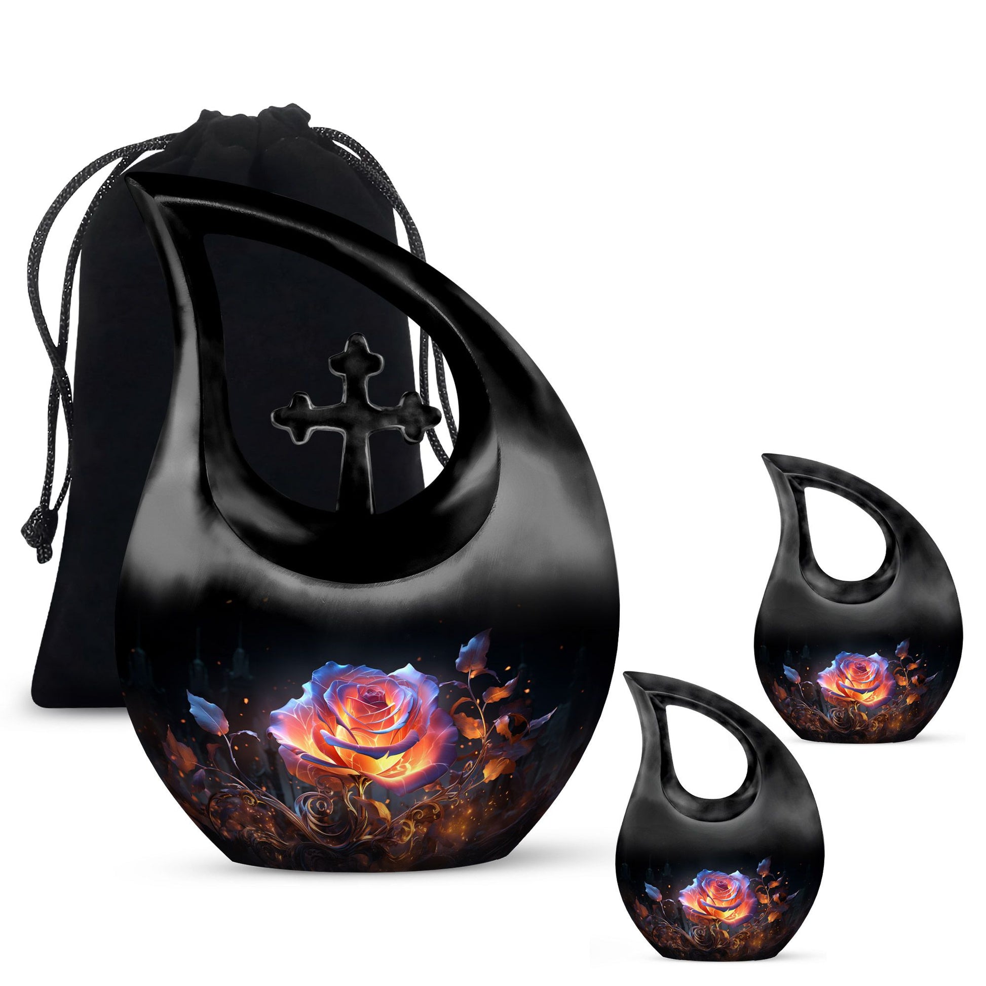 Rose Urns For Ashes - Mini Urn Set For Ashes Urn